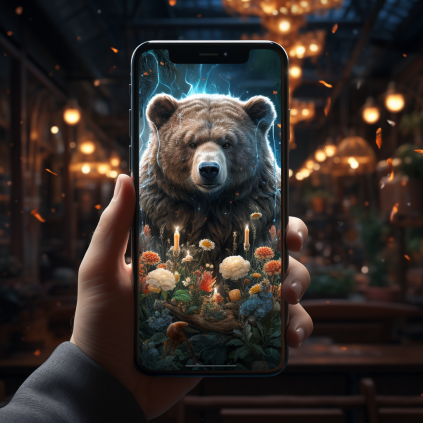 cute bear wallpaper iphone
