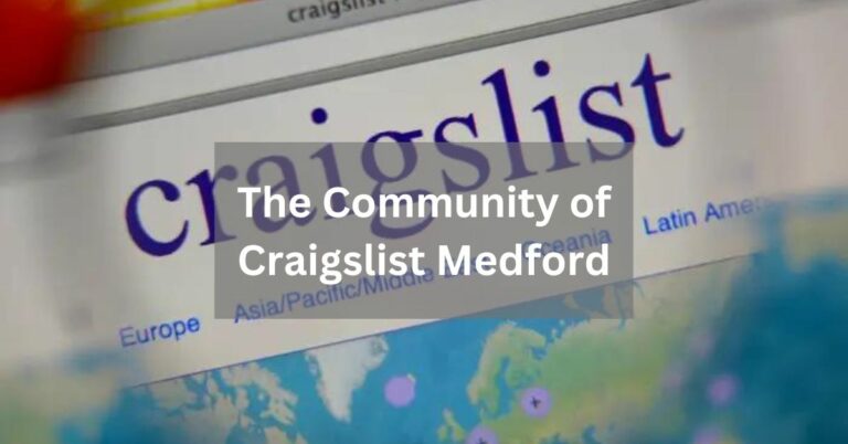 The Community of Craigslist Medford