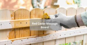 Red Cedar Message Board